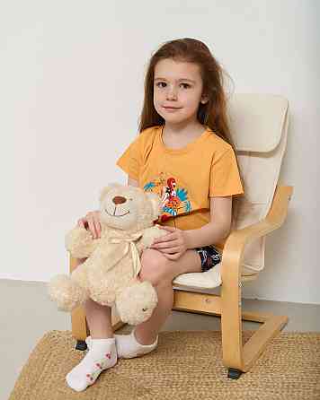 Піжама дитяча Комплект із шортики на дівчинку — літній принт Nicoletta 85387 5-6 Київ