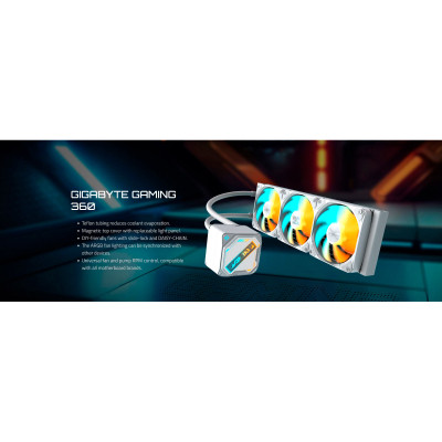 Система рідинного охолодження GIGABYTE GP-GME 360I Вінниця - фото 2