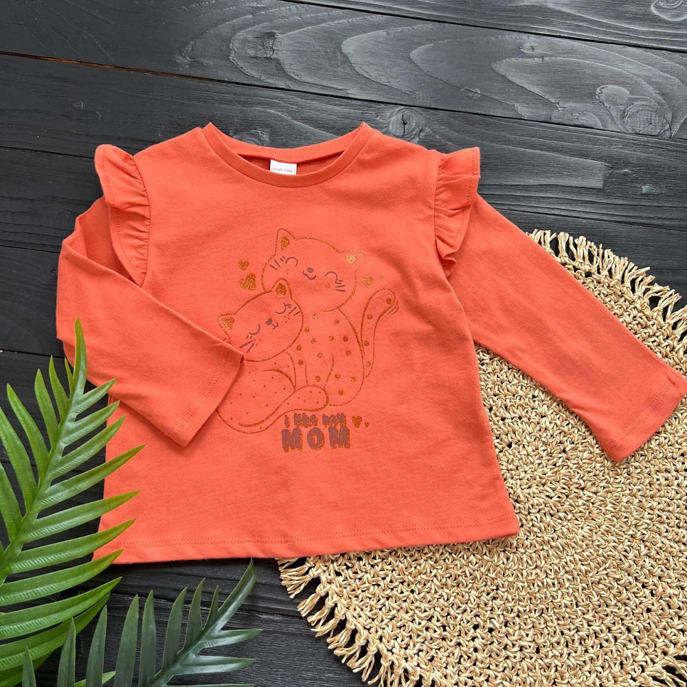 Дитяча Кофта для Дівчинки LC Waikiki Помаранчева 12-18міс (80-86см) пакунок малюка Киев - изображение 1