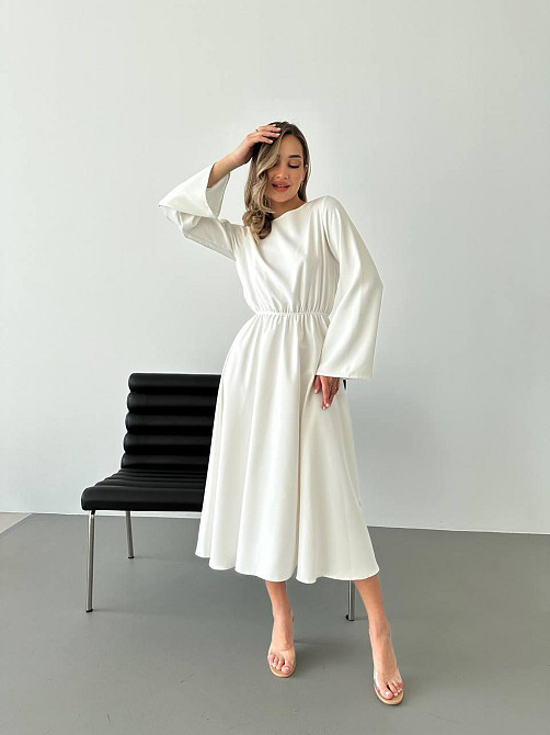 Женское романтическое платье с открытой спиной Одесса - изображение 5