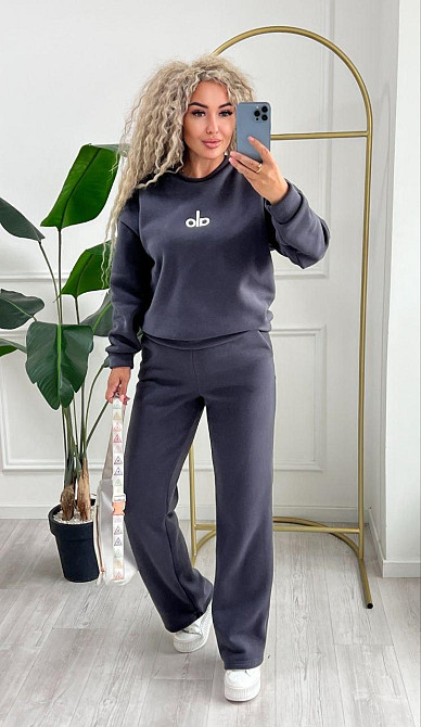 Женский спорт костюм со штанами палаццо Одесса - изображение 1