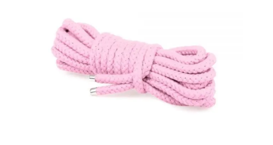 Мотузка для бондажу BONDAGE ROPE 5M, Pink Sex Aura Київ