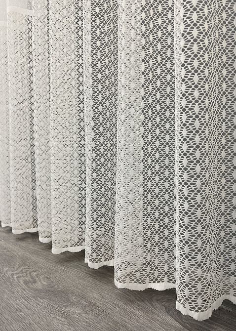 Тюль VR-Textil 2019т Жакард Молочний 400х270 см (42-1088) Київ - фото 8