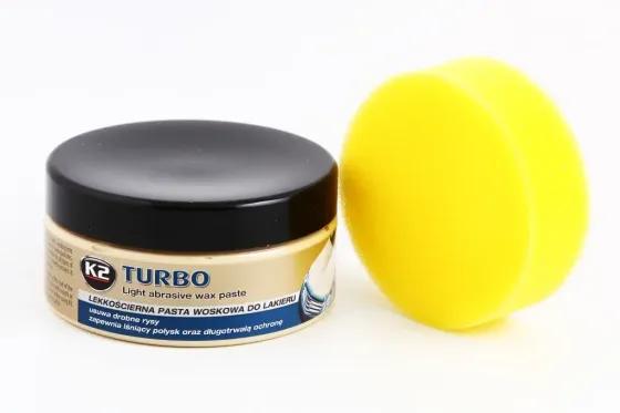 Поліриль кузова паста K2 Turbo 250g з губкою Вінниця