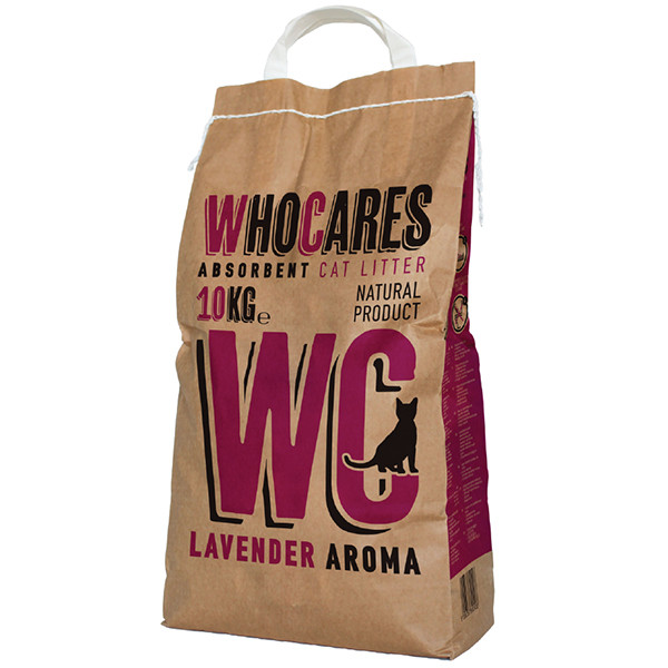 Who Cares WC Lavander ВІСІ ЛАВАНДА поглинальний наповнювач для котячого туалету Київ - фото 1