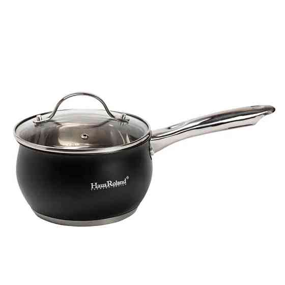 Набор посуды для приготовления из нержавеющей стали 12 предметов, черный HP33548 Киев