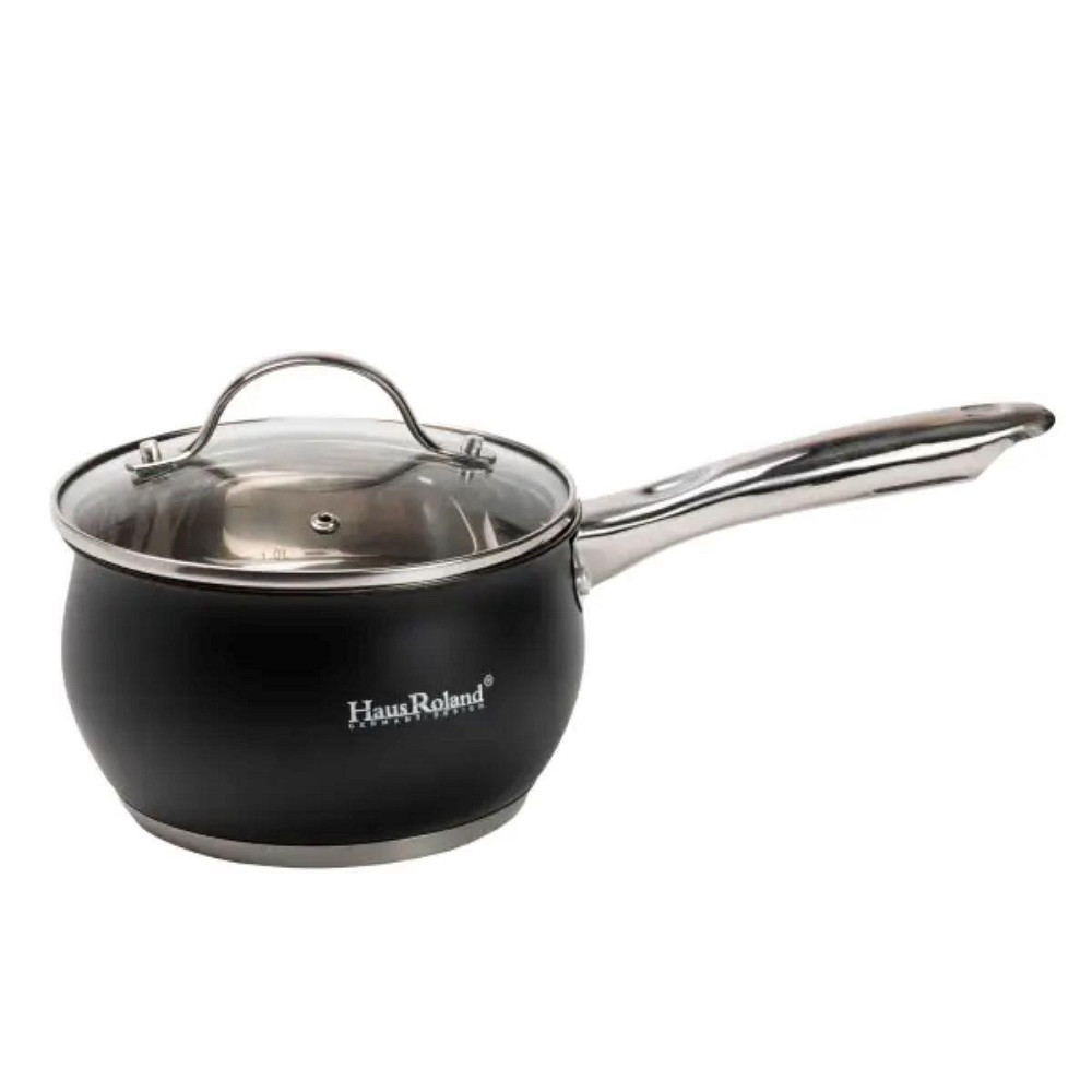 Набор посуды для приготовления из нержавеющей стали 12 предметов, черный HP33548 Киев - изображение 3