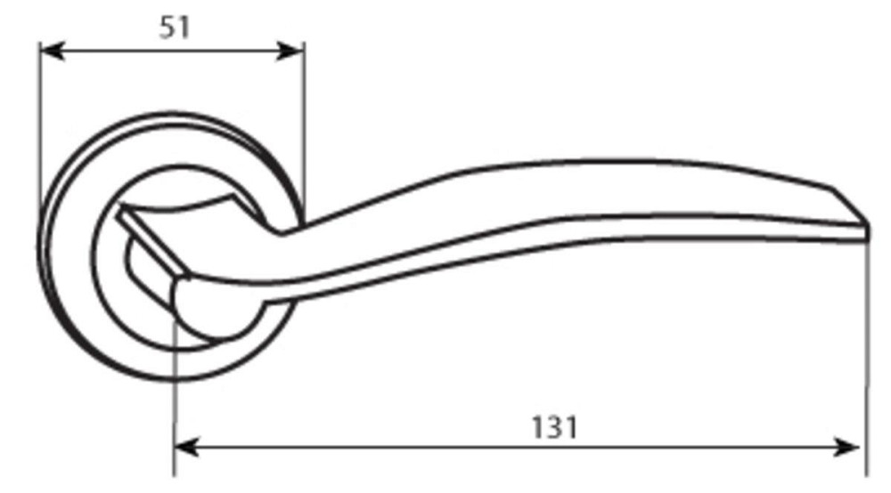 RDA Ручка Ice мат бронза R ф/з Київ - фото 2