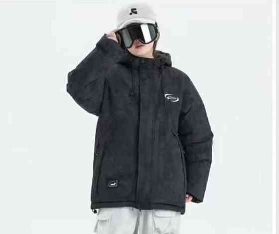 Детская зимняя курточка для мальчика с очками варенка на холофайбере 128 Николаев