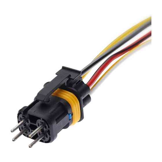 Роз'єм конектор с проводом, 4-кон., Для Грузовой Спец Техники, 18165, 000, 002, 18165000002, Багато марок 47828 Київ