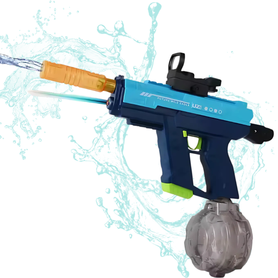 Водный пистолет для детей, автоматический электрический бластер, игрушечный водный пистолет UZI Каменец-Подольский