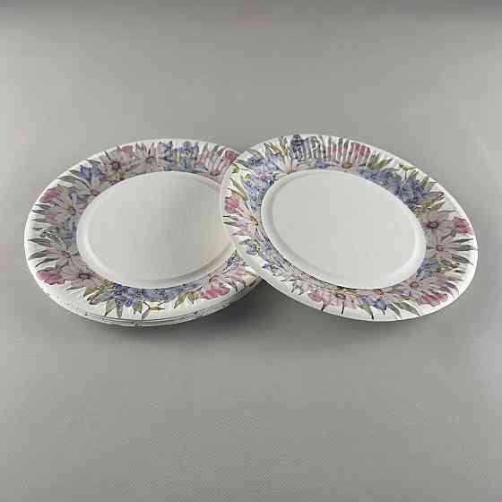 Тарелка бумажная 23см