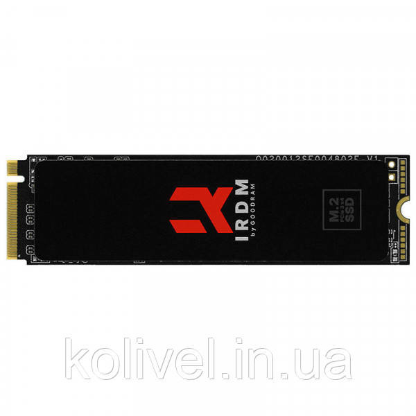 SSD 2TB GoodRAM IRDM M.2 2280 PCIe Gen 3x4 3D NAND, Retail (IR-SSDPR-P34B-02T-80) Київ - фото 1
