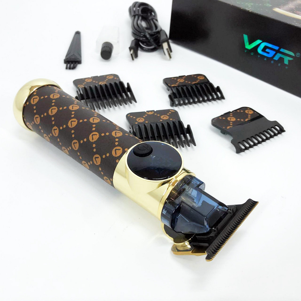 Электронная машинка для стрижки, Беспроводной триммер для стрижки волос Електромашинка HC-57 Львов - изображение 2