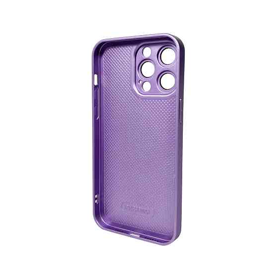 Чохол для iPhone 15 Pro Max Light Purple з логотипом Київ