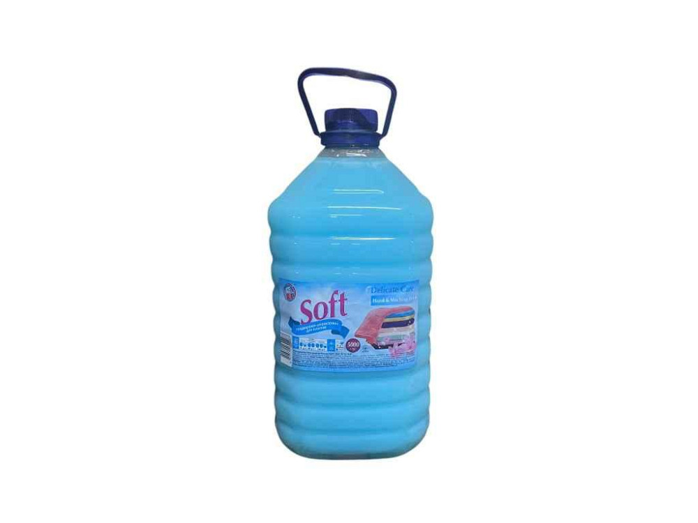 Кондицiонер 5л SOFT Блакитний Для всих типів тканин ТМ ICE BLIK Київ - фото 1
