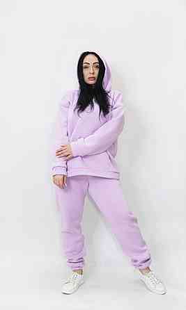 Женский спортивный костюм на флисе Сиреневый XS/S Харьков