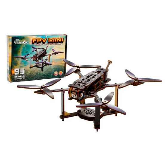 Дерев'яний 3D конструктор "FPV Mini" Puz-00953, 95 деталей Вінниця