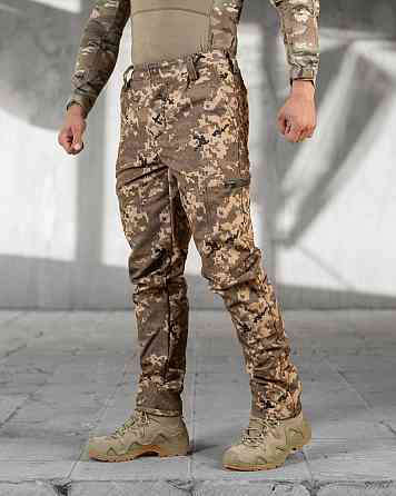 Штаны пиксель на флисе зимние теплые тактические анатомический крой XXl Одесса