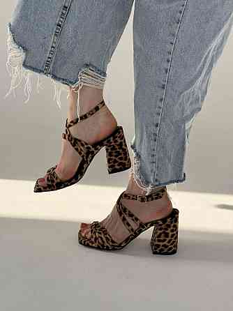 Roberto Netti Стильні босоніжки жіночі леопардові літні шкіряні Roberto netti 2754/8/1 з квадра Коломия