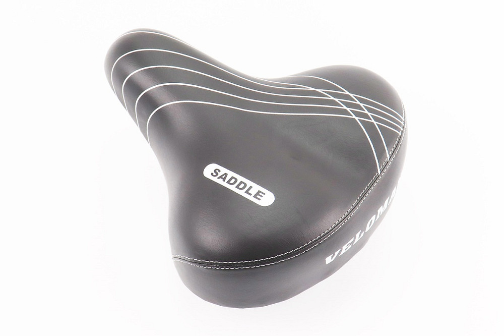 Сидіння ХВЗ на металевій основі, VELOMAN чорне Київ - фото 1