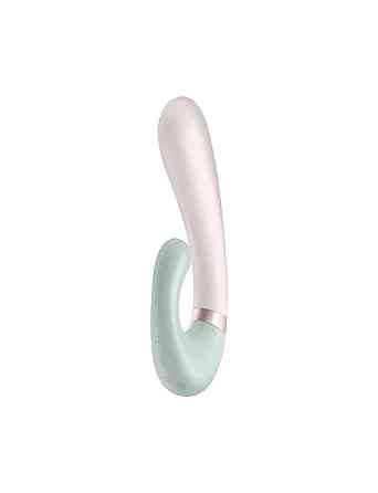 Смарт вібратор-кролик із підігрівом Satisfyer Heat Wave Mint Sex Aura Київ