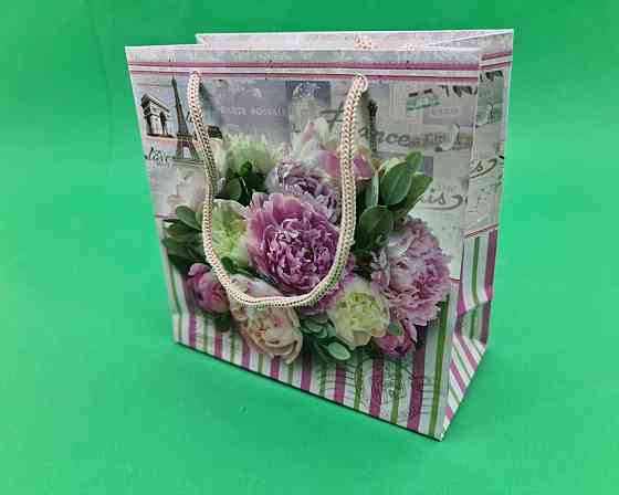 Пакет подарочный под чашку  16/16/8 (артЧ-183) (12 шт) Харьков