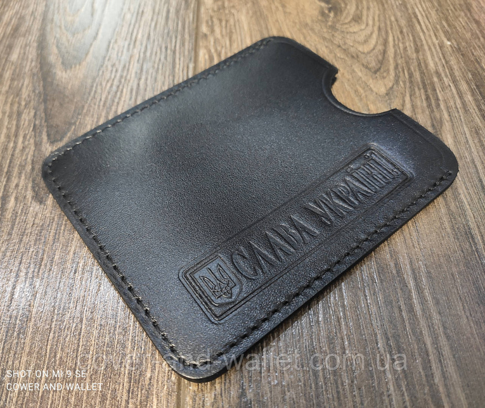 Чохол обкладинка для роздільної здатності на зброю з натуральної шкіри Київ - фото 7
