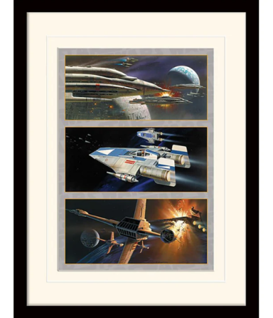 Постер (плакат) в рамі Star Wars (Rebel Assault) 30x40 см Ровно