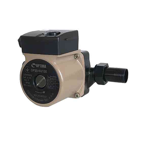 Насос циркуляционный Optima OP20-60 130мм + гайки, + кабель с вилкой! (000010569) Киев