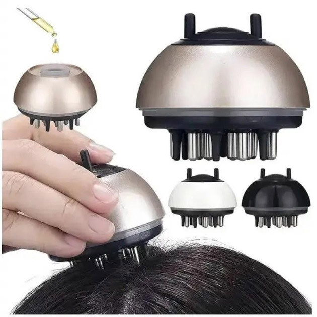 Гребінець для догляду за волоссям, масажний аплікатор для лікувальних олій 30мл VM-30 Львів - фото 7