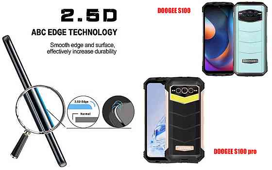 Захисне скло ArmorGlass для DOOGEE S100, S100 pro – стійке до подряпин та ударів Київ
