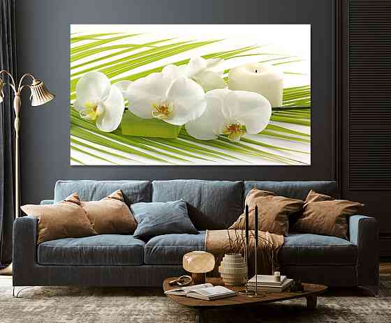 Картина холст в гостиную / спальню Орхідея   MLP_94 50x100 см Киев