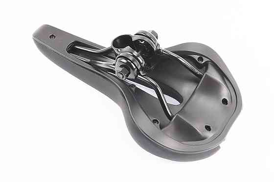 Сидіння MTB 270x140мм, чорно-біле YF-1018 Київ