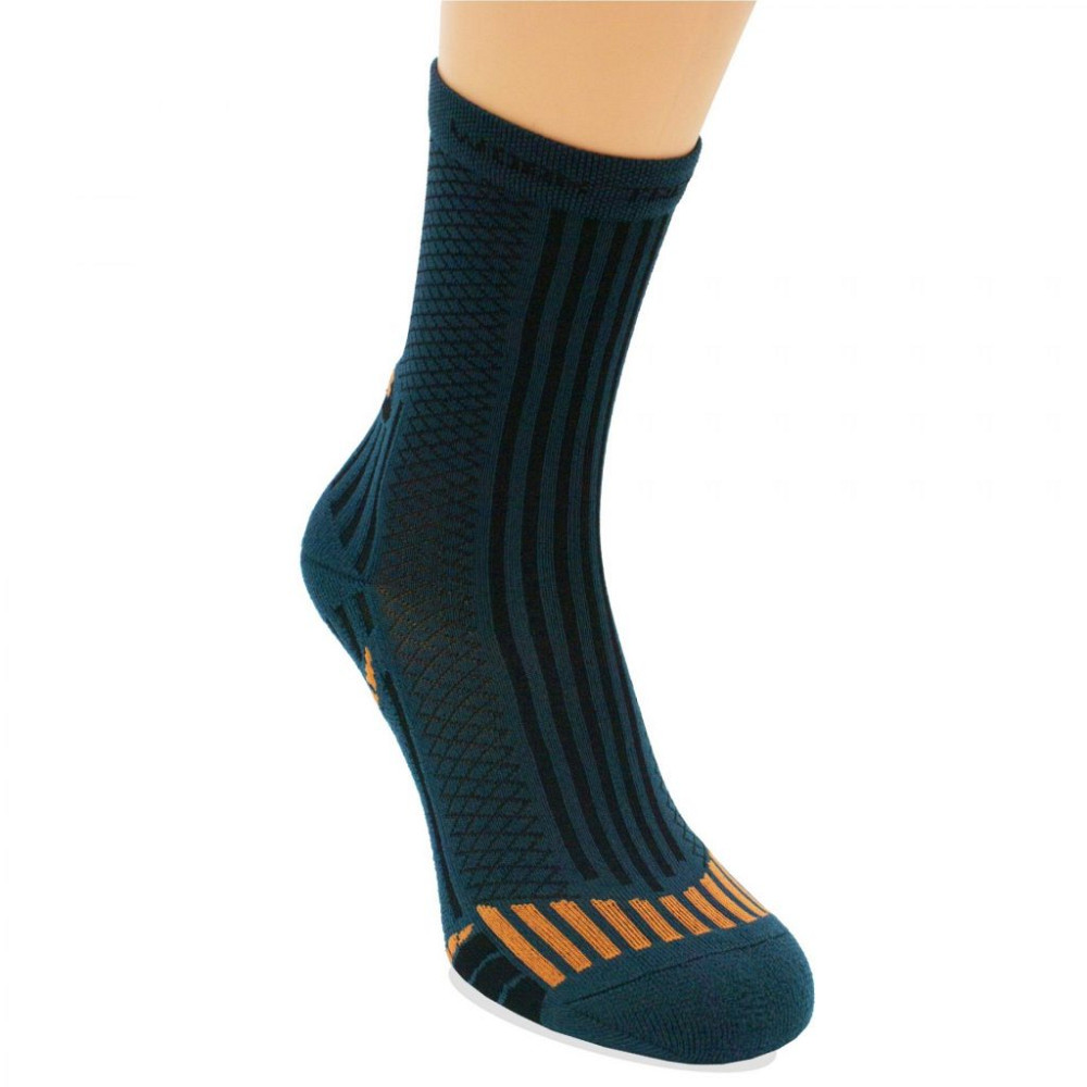 Носки спортивные треккинговые демисезонные усиленные высокие Темно-зеленый 38-40 Сумы - изображение 1