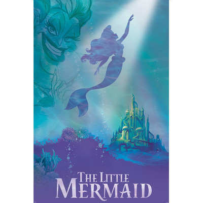 Стикер-наклейка ABYstyle Постер Disney "TLM/Ariel & Ursula" (Ариэль и Урсула) 91.5x61 см (ABYDCO530) Винница - изображение 1