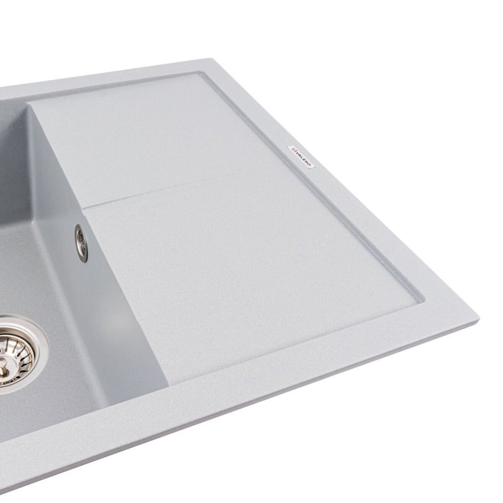 VALESO Гранітна мийка VALESO CALYPSO 7950 матова Сірий металік Киев - изображение 3