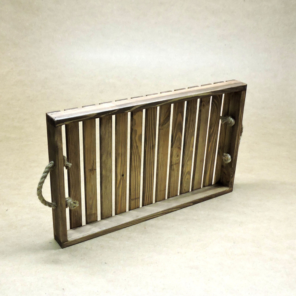 Піднос дерев'яний "Буйон" капучино Миколаїв - фото 6