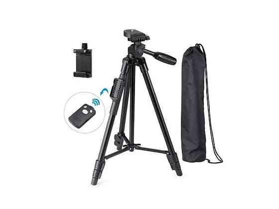Штатив h=50-135см 3 секції, з пультом 3388 ТМ TriPod Київ