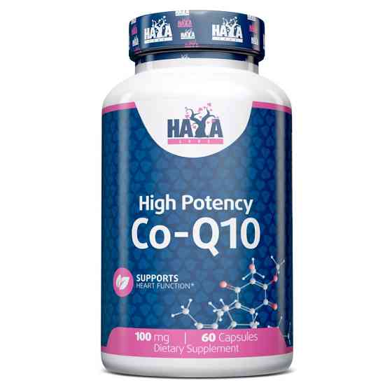 Коензим Q10 Haya Labs High Potency Co-Q10 100 mg 60 caps Луцьк