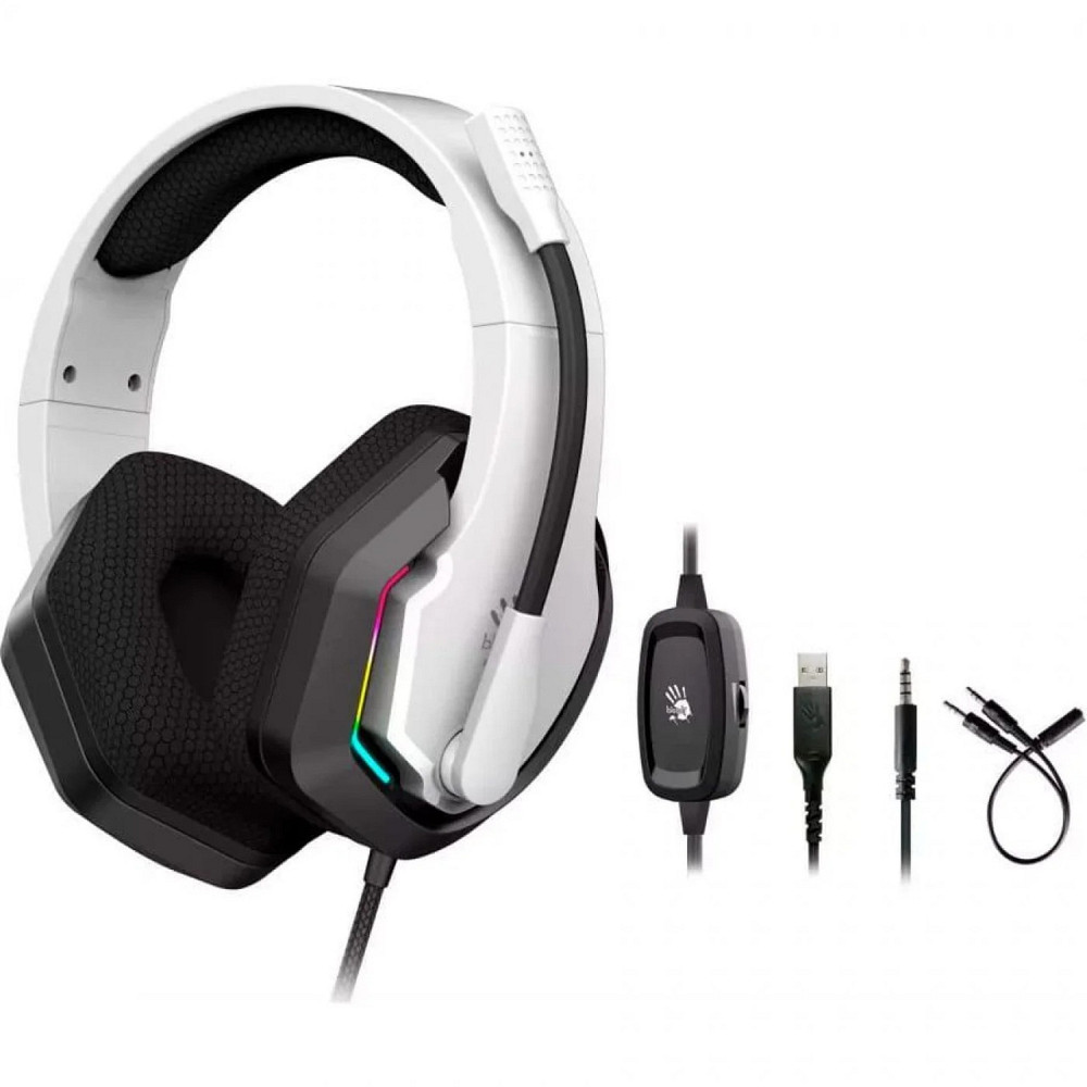 Гарнітура A4Tech Bloody G260p White ( білий/чорний ) Харьков - изображение 1