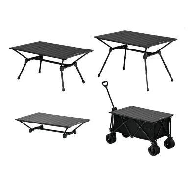 Туристичний стіл Naturehike полегшений CNH22JU037 алюміній чорний (6927595712474) Вінниця - фото 2