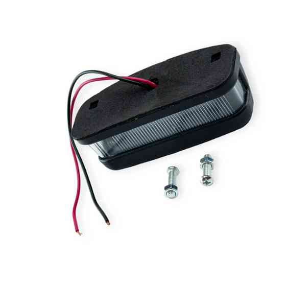 Підсвічування універсальне LED 111x49x40 чорний корпус 12-24V номери Мукачево