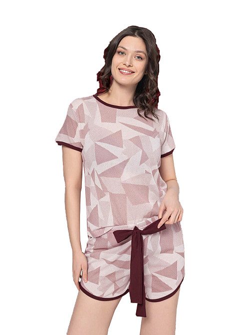 Пижама шорты и футболка  P1412 XXL Киев - изображение 1