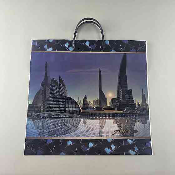 Пакет с пластиковой ручкой (36х37)  