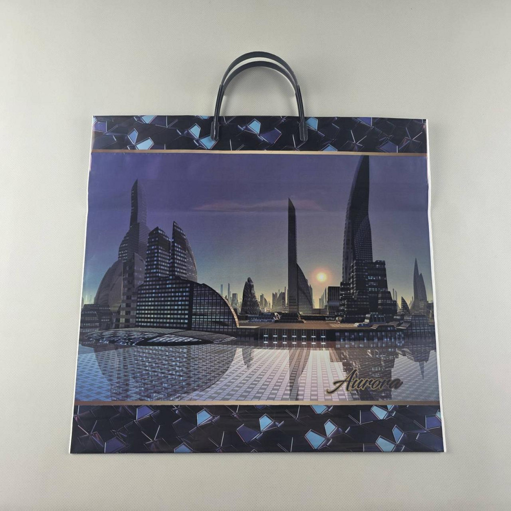 Пакет с пластиковой ручкой (36х37)  