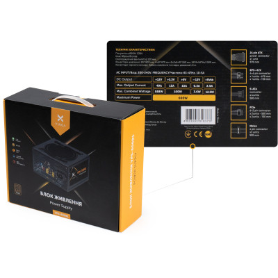 Блок живлення Vinga 600W (VPS-600B1) Вінниця - фото 9