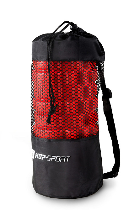 Роллер массажер (валик, ролик) для кроссфита и йоги Hop-Sport HS-001YG красный Киев - изображение 2