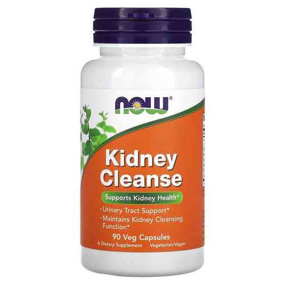 Для здоровья мочевыводящих путей Now Foods Kidney Cleanse 90 капсул Луцк