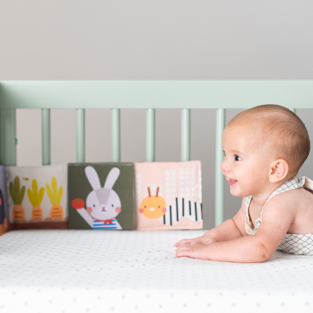 Розвиваюча книжка-розкладушка колеції Садочок у місті – Зайчики Дніпро - фото 4